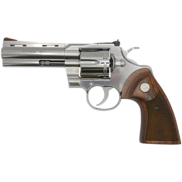 Colt Python 357 Magnum 4.25in Stainless Revolver - 6 Rounds