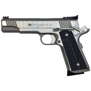 Buy Colt 1911 Custom Competition 45 Auto (ACP) 5in Stainless Steel Pistol - 8+1 Rounds