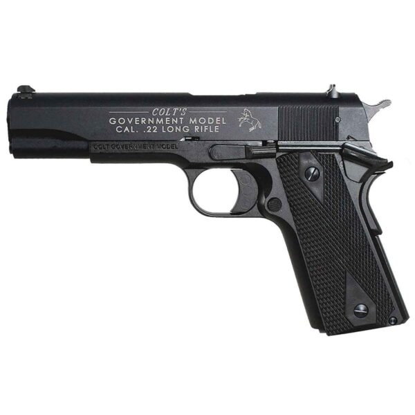 Buy Colt 1911 Government A1 22 Long Rifle 5in Matte Black Tenifer Pistol - 10+1 Rounds