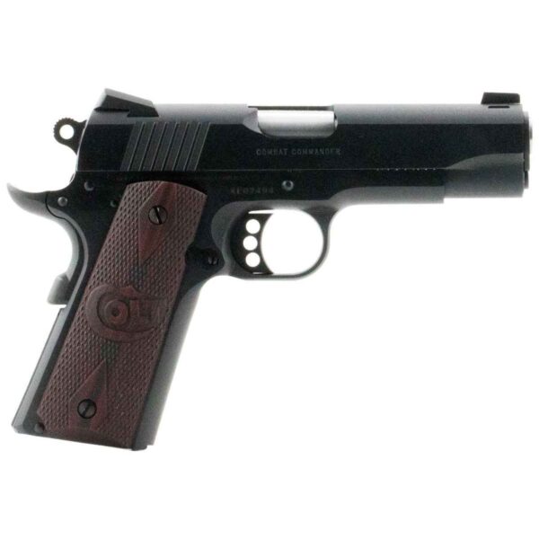 Buy Colt Combat Commander 45 Auto (ACP) 4.25in Blued Pistol - 8+1 Rounds