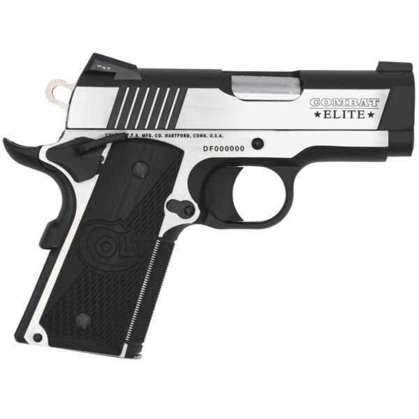 Buy Colt Combat Elite Defender 45 Auto (ACP) 3in Two-Tone Stainless Pistol - 7+1 Rounds