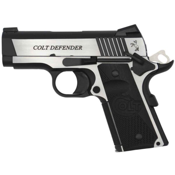 Buy Colt Combat Elite Defender 45 Auto (ACP) 3in Two-Tone Stainless Pistol - 7+1 Rounds