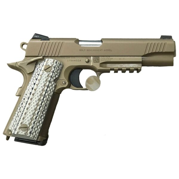 Buy Colt Custom Shop CQB Pistol 45 Auto (ACP) 5in FDE/Bronze Pistol - 8+1 Rounds