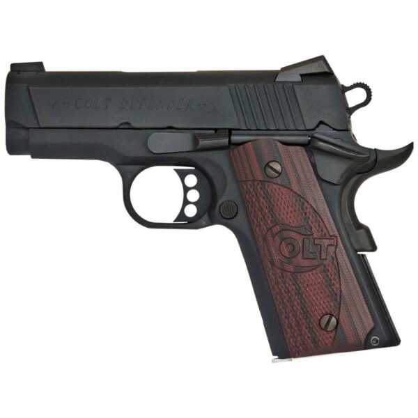 Buy Colt Defender Series 45 Auto (ACP) 3in Blued Cerakote Pistol - 7+1 Rounds