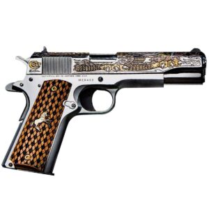 Buy Colt Dragon 38 Super Auto 5in Stainless/Orange Pistol - 9+1 Rounds