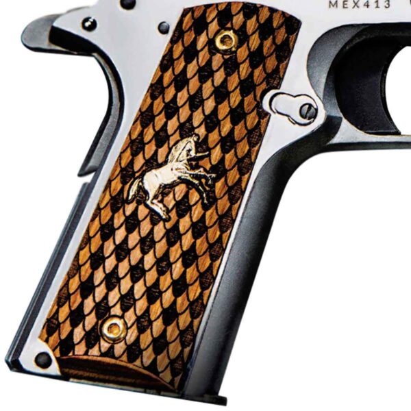 Buy Colt Dragon 38 Super Auto 5in Stainless/Orange Pistol - 9+1 Rounds