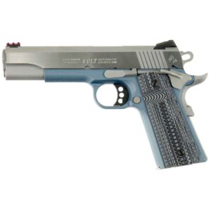 Buy Colt 1911 Government Competition 9mm Luger 5in Stainless Steel w/ Gray G10 Grips Pistol - 9+1 Rounds