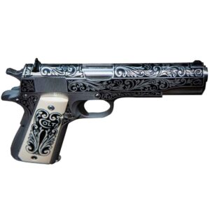 Buy Colt Series 70 Lisa Tomlin 45 Auto (ACP) 5in Stainless/White/Black Pistol - 8+1 Rounds