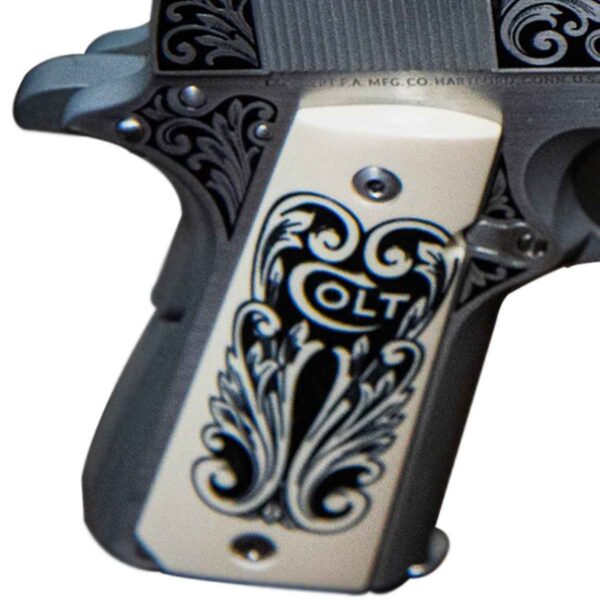 Buy Colt Series 70 Lisa Tomlin 45 Auto (ACP) 5in Stainless/White/Black Pistol - 8+1 Rounds