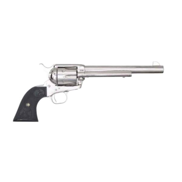 Buy Colt Single Action Army Peacemaker 45 (Long) Colt 7.5in Nickel Revolver - 6 Rounds