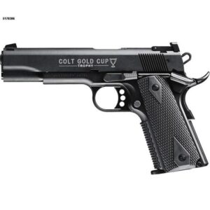 Buy Colt 1911 Gold Cup Trophy 22 Long Rifle 5in Matte Black Pistol - 12+1 Rounds